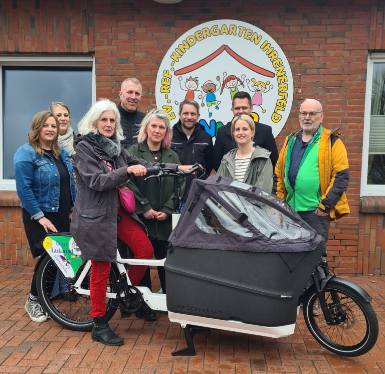 Das „Kinnerhuus“ hat jetzt eine eigene KINDER KLIMA KUTSCHE